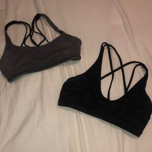 TWO LULULEMON SPORTA BRAS